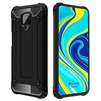 CaseUp Xiaomi Redmi Note 9S Kılıf Tank Siyah