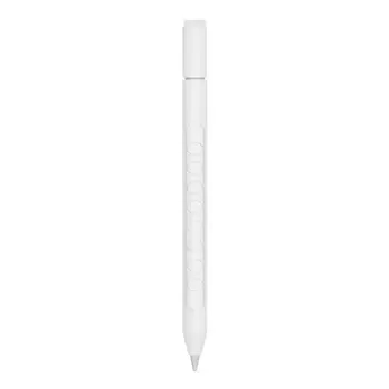 Microsonic Apple Pencil Pro Kılıf Mat Silikon Beyaz