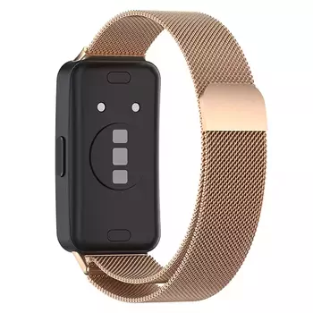 Microsonic Huawei Band 8 Milanese Loop Kordon Rose Gold