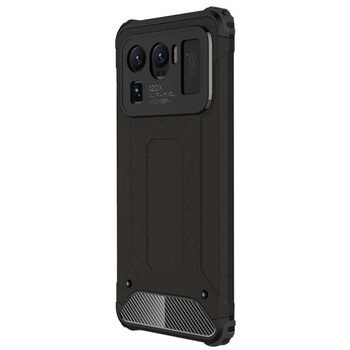 Microsonic Xiaomi Mi 11 Ultra Kılıf Rugged Armor Siyah