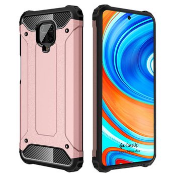 CaseUp Xiaomi Redmi Note 9 Pro Max Kılıf Tank Rose Gold