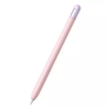 Microsonic Apple Pencil Pro Kılıf Mat Silikon Lila Pembe