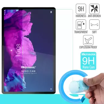 Microsonic Lenovo Tab P11 Plus TB-J616F Nano Glass Cam Ekran Koruyucu