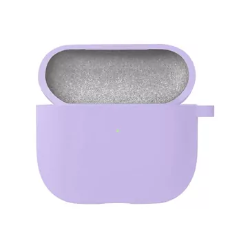 Microsonic Airpods 4.Nesil / ANC Liquid Silicone Lansman Lila