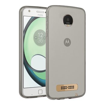 Microsonic Motorola Moto Z Kılıf Transparent Soft Siyah