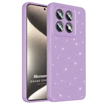 Microsonic Xiaomi Mi 14T Pro Kılıf Grand Stardust Lila