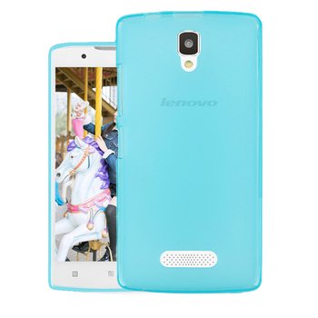 Microsonic Lenovo A2010 Kılıf Transparent Soft Mavi