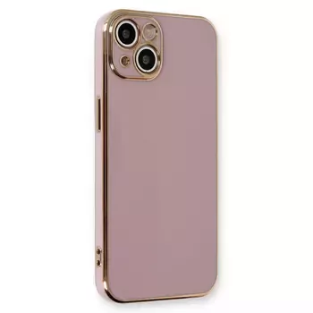 Microsonic Apple iPhone 15 Plus Kılıf Olive Plated Lila