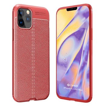 CaseUp Apple iPhone 12 Pro Max Kılıf Niss Silikon Kırmızı