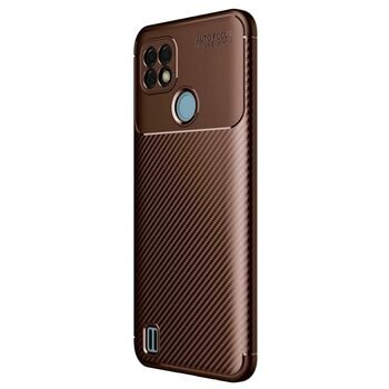 Microsonic Realme C21 Kılıf Legion Series Kahverengi