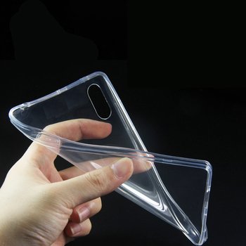 Microsonic Sony Xperia XZ Kılıf Transparent Soft Siyah