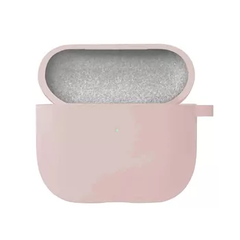 Microsonic Airpods 4.Nesil / ANC Liquid Silicone Lansman Rose Gold