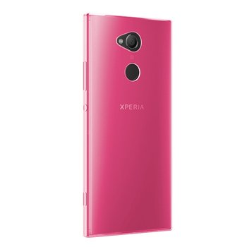 Microsonic Sony Xperia XA2 Ultra Kılıf Transparent Soft Pembe