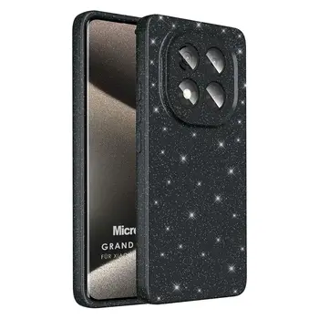 Microsonic Xiaomi Redmi Note 14 Pro 5G Kılıf Grand Stardust Siyah