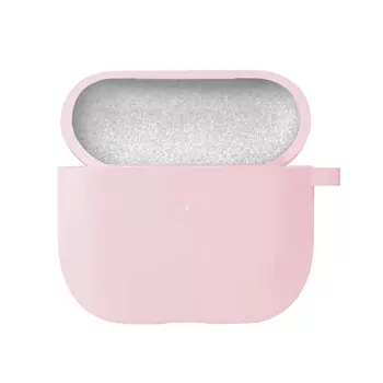 Microsonic Airpods 4.Nesil / ANC Liquid Silicone Lansman Pembe