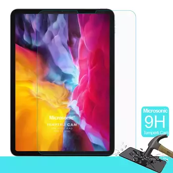 Microsonic Apple iPad Pro 11'' 2020 2. Nesil (A2228-A2068-A2230) Temperli Cam Ekran Koruyucu