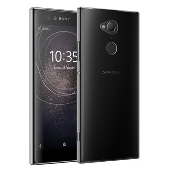 Microsonic Sony Xperia XA2 Ultra Kılıf Transparent Soft Siyah