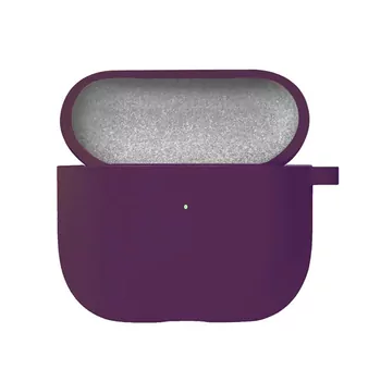 Microsonic Airpods 4.Nesil / ANC Liquid Silicone Lansman Mor