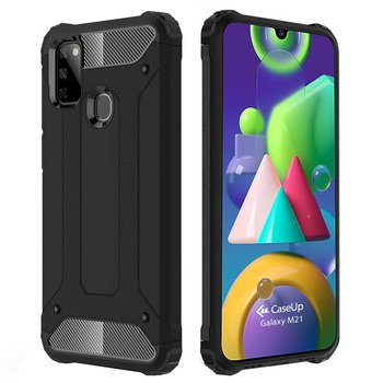 CaseUp Samsung Galaxy M21 Kılıf Tank Siyah