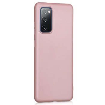 Microsonic Samsung Galaxy S20 FE Kılıf Matte Silicone Rose Gold