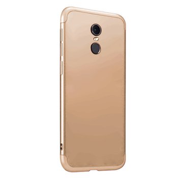 Microsonic Xiaomi Redmi Note 4X Kılıf Double Dip 360 Protective AYS Gold