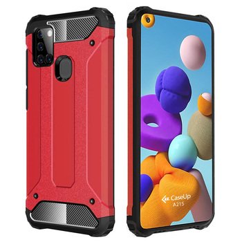 CaseUp Samsung Galaxy A21s Kılıf Tank Kırmızı