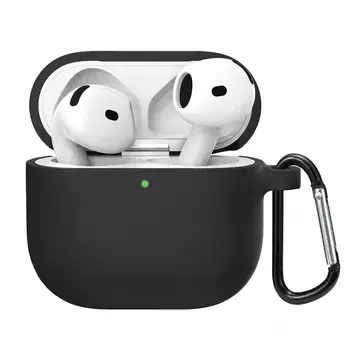 Microsonic Airpods 4.Nesil / ANC Liquid Silicone Lansman Siyah