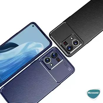 Microsonic Oppo Reno 7 4G Kılıf Legion Series Siyah