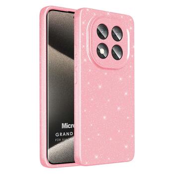 Microsonic Xiaomi Redmi Note 14 Pro 4G Kılıf Grand Stardust Pembe