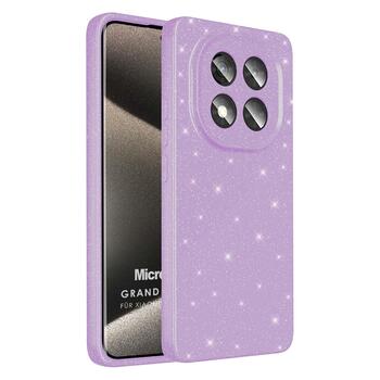 Microsonic Xiaomi Redmi Note 14 Pro 4G Kılıf Grand Stardust Lila