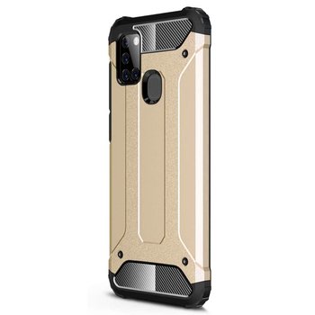 CaseUp Samsung Galaxy A21s Kılıf Tank Gold