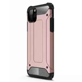 Microsonic Apple iPhone 11 Pro Max (6.5'') Kılıf Rugged Armor Rose Gold