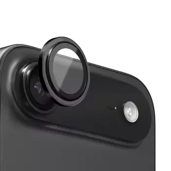 Microsonic Apple iPhone 17 Air Tekli Kamera Lens Koruma Camı Siyah