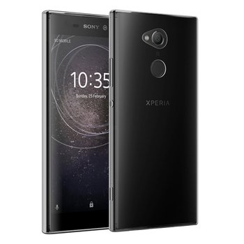 Microsonic Sony Xperia L2 Kılıf Transparent Soft Siyah