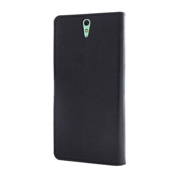 CaseUp Sony Xperia C5 Ultra Cüzdanlı Suni Deri Kılıf Siyah