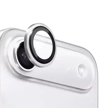 Microsonic Apple iPhone 17 Air Tekli Kamera Lens Koruma Camı Gümüş