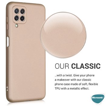 Microsonic Samsung Galaxy M33 Kılıf Matte Silicone Rose Gold