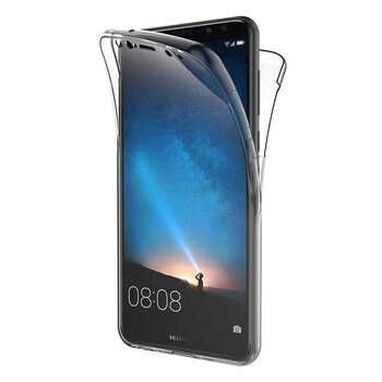 Microsonic Huawei Mate 10 Lite Kılıf Komple Gövde Koruyucu Silikon Şeffaf