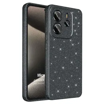 Microsonic Xiaomi Redmi Note 14 4G Kılıf Grand Stardust Siyah