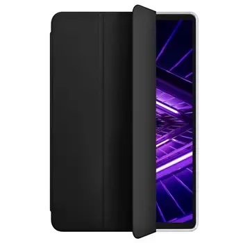 Microsonic Lenovo Tab M10 3.Nesil 10.1`` Kılıf (TB-328F) Slim Translucent Back Smart Cover Siyah