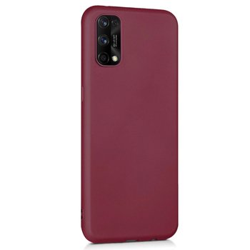 Microsonic Realme 7 Pro Kılıf Matte Silicone Mor