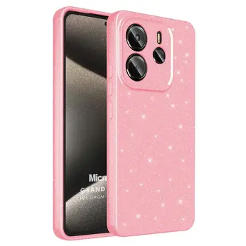 Microsonic Xiaomi Redmi Note 14 4G Kılıf Grand Stardust Pembe