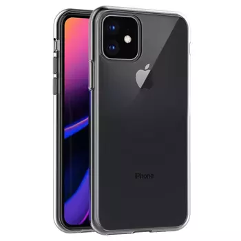 Microsonic Apple iPhone 11 (6.1'') Kılıf Transparent Soft Beyaz