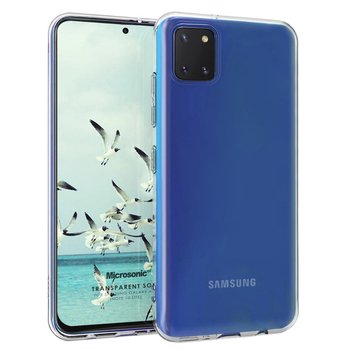 Microsonic Samsung Galaxy Note 10 Lite Kılıf Transparent Soft Beyaz