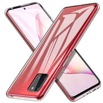 Microsonic Samsung Galaxy Note 10 Lite Kılıf Transparent Soft Beyaz