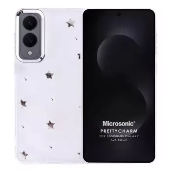 Microsonic Samsung Galaxy S25 Edge Kılıf PrettyCharm Star