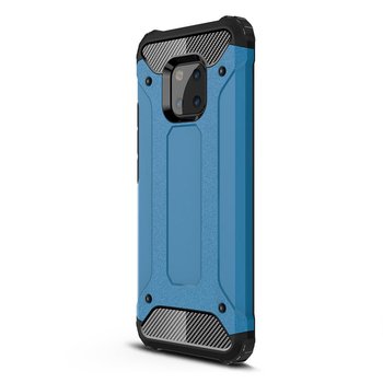 Microsonic Huawei Mate 20 Pro Kılıf Rugged Armor Mavi