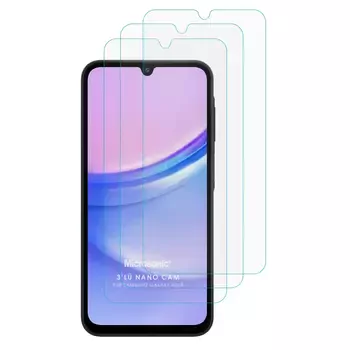 Microsonic Samsung Galaxy A05s Screen Protector Nano Glass Cam Ekran Koruyucu (3`lü Paket)