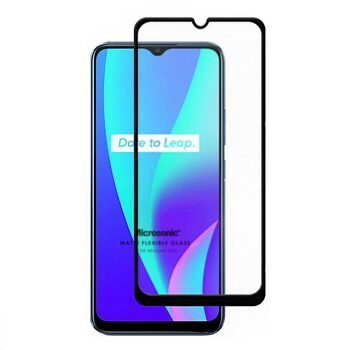 Microsonic Realme C21 Matte Flexible Ekran Koruyucu Siyah