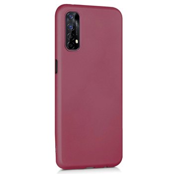 Microsonic Realme 7 Kılıf Matte Silicone Mor